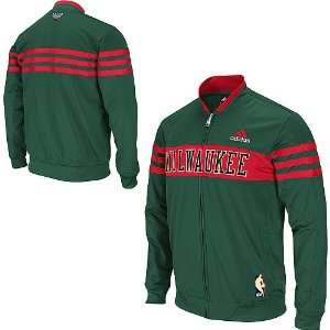 Adidas Milwaukee Bucks Walter Brown Collection On Court Jacket  