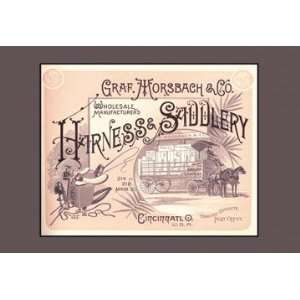  Graf, Morsbach and Co. Harness and Saddlery 20x30 poster 