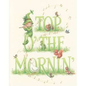   Card St. Patricks Day Top O the Mornin, 