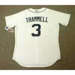  ALAN TRAMMELL Detroit Tigers Majestic Athletic AUTHENTIC 