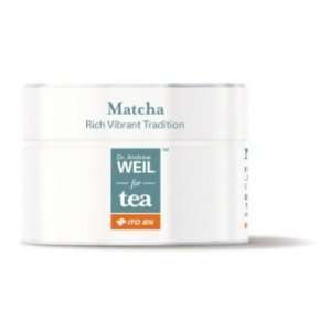 Dr. Weil Tea Specialty Items Matcha, 0.71 Ounce Cannister  