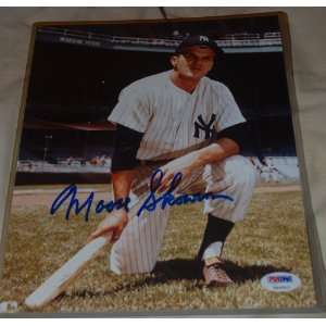 Moose Skowron Autograged 8 X 10 PSA/DNA Certified New York Yankees
