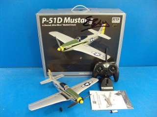   51D Ultra Micro Mustang RC R/C Electric Airplane RTF   PKZ3600  