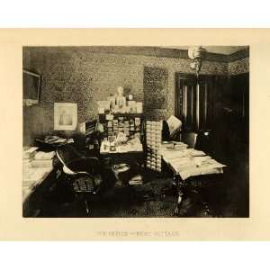 1889 Photogravure Office Frances Willard House Museum Rest Cottage 