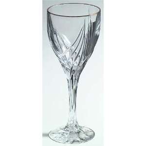  Lenox Debut Gold Wine Glass, Crystal Tableware Kitchen 