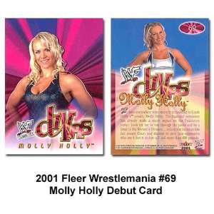  Fleer Wrestlemania Molly Holly Wwe Debut Card