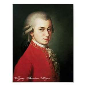  Wolfgang Amadeus Mozart Print