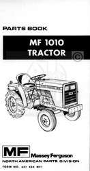 MASSEY FERGUSON MF 1010 Tractor Parts Book Manual  