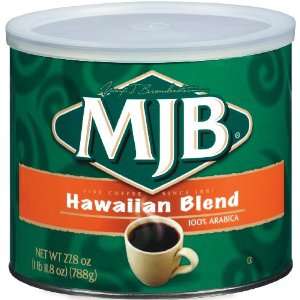 MJB Coffee, Hawaiian Blend, 27.8 Ounce Grocery & Gourmet Food