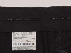 HUGO BOSS CHARCOAL STRETCH WOOL DRESS PANTS 38 R NEW  