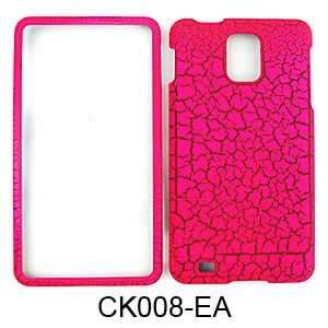   INFUSE I997 RUBBERIZED HOT PINK EGG CRACK Cell Phones & Accessories