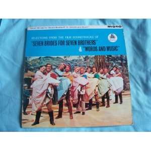 OST 7 Brides for 7 Brothers/Words and Music LP 1960s 