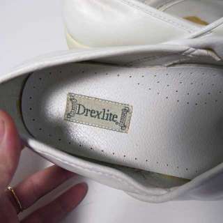 Drexlite White Vegan Nurse Comfort Clogs 8 M  