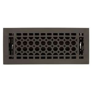  Honeycomb Wall Register With Louvers   2 1/4 x 12 (3 1/4 