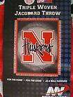 48” x 60” University of Nebraska Huskers Triple Woven Jacquard 