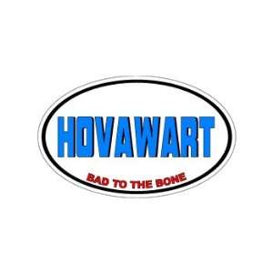 HOVAWART   Bad to the Bone   Dog Breed Euro   Window Bumper Laptop 