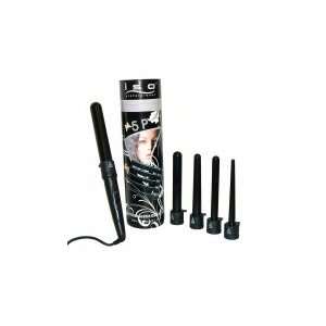  ISO 5 Piece Curling Iron Set Twisters Beauty