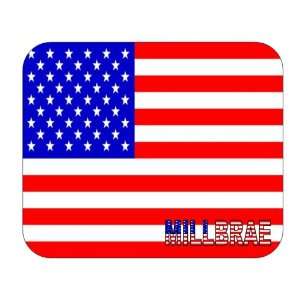  US Flag   Millbrae, California (CA) Mouse Pad Everything 