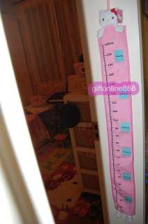 Hello Kitty children body height measure ruler plush  