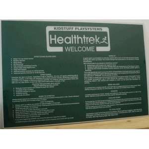  Kidstuff Playsystems HTK20 Welcome Sign