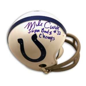  Mike Curtis Baltimore Colts Autographed Mini Helmet 