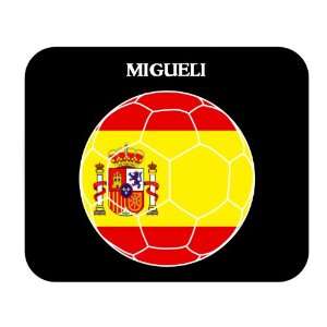  Migueli (Spain) Soccer Mouse Pad 