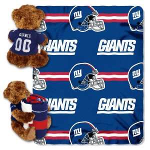   BSS   New York Giants NFL Huggy Bear with Throw Combo 