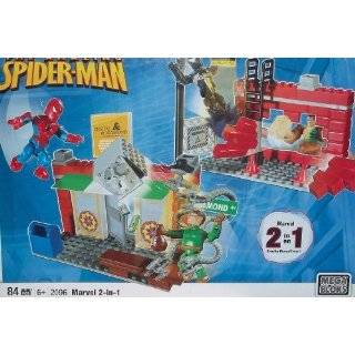  Amazing Spider Man Face off Playset Mega Bloks 2068 Toys 
