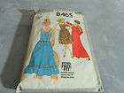 Vintage Simplicity Sewing Patterns Summer Sundress Shaw