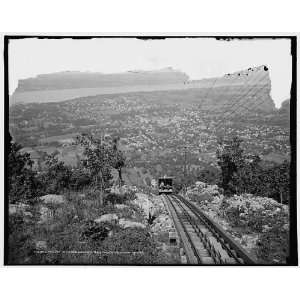  Mount Beacon Inclined Railway,N.Y. (lookin sic down)