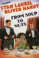 FROM SOUP TO NUTS MOVIE POSTER Laurel and Hardy VINTAGE  