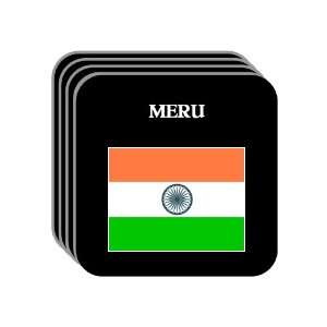  India   MERU Set of 4 Mini Mousepad Coasters Everything 