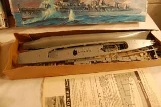   GERMAN BATTLESHIP BISMARK + USS JOHN PAUL JONES MODEL KITS  