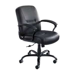  Safco Serenity Big and Tall Leather Midback Chair
