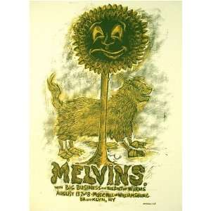  The Melvins 2008 Brooklyn Concert Poster 
