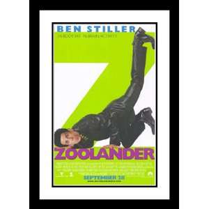  Zoolander 32x45 Framed and Double Matted Movie Poster 