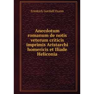  Anecdotum romanum de notis veterum criticis imprimis 