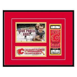  Calgary Flames Game Day Ticket Frame
