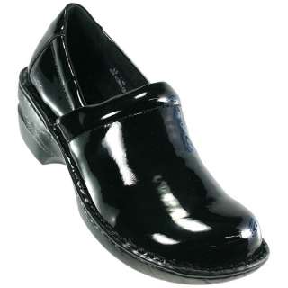 by Born Peggy Black Patent Clog for Women  