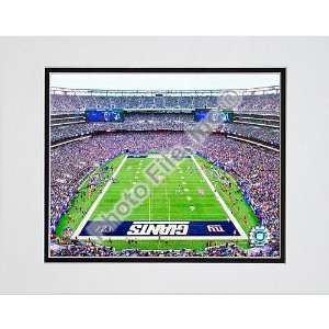   New York Giants Meadowlands Stadium Matted Photo