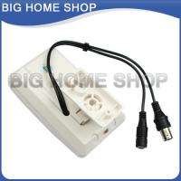 White Safety 420TVL CCD PIR Color Video Security Camera  