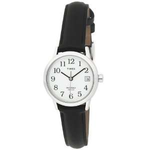  Timex Womens Indiglo Watch Silver with Leather Band 