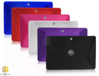 Silicone Skin Case Cover For Blackberry PlayBook in 6 colors  