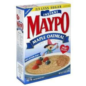 Maypo Oatmeal Maple Instant Hot Cereal Grocery & Gourmet Food