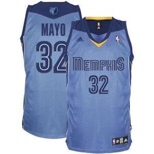   Memphis Grizzlies #32 O.J. Mayo Light Blue Swingman Basketball Jersey