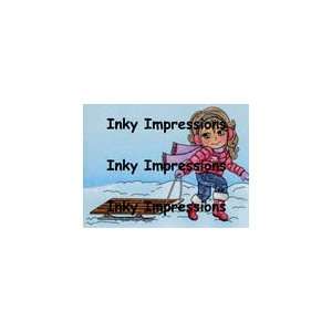  Inky Impressions Cling Rubber Stamps Angelicas Sled Arts 