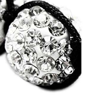 10mm cz Disco Balls (9pcs) crystl & magnetite Bracelet Disco Bracelet 