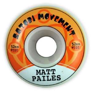  Satori Twotone Super Slim Matt Pailes Skateboard Wheels 