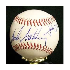  Mike Matheny Autographed Baseball