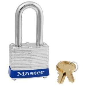Master Lock 1 1/2 Shackle Blu Ka Safety Steel Body Padlock